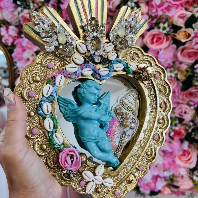 Ex-Voto Sacré L'Ange Céleste – Pièce Unique
