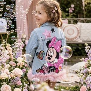 Image Décor Baby Mouse  “Vestes en Jean Personnalisées & Féeriques pour Enfants – Cadeaux Uniques pour Noël et Anniversaires