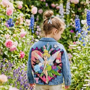 Image Décor coeur sacré fée  “Vestes en Jean Personnalisées & Féeriques pour Enfants – Cadeaux Uniques pour Noël et Anniversaires