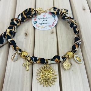 Image Collier Sun Lopard Collier Fait Main  Cadeau Potique et Unique pour Nol ou Anniversaire