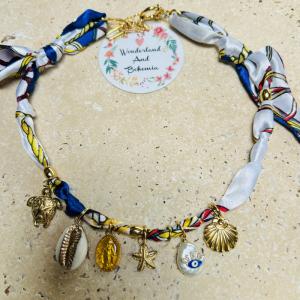 Image Collier Summer Yacht Collier Fait Main  Cadeau Potique et Unique pour Nol ou Anniversaire