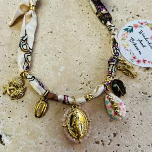 Image Collier Madone stella Collier Fait Main – Cadeau Poétique et Unique pour Noël ou Anniversaire