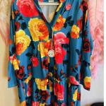 Vue de face robe Flowers Angélus - Wonderland and Bohémia
